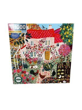 eeBoo English Cottage 1000 Piece Puzzle